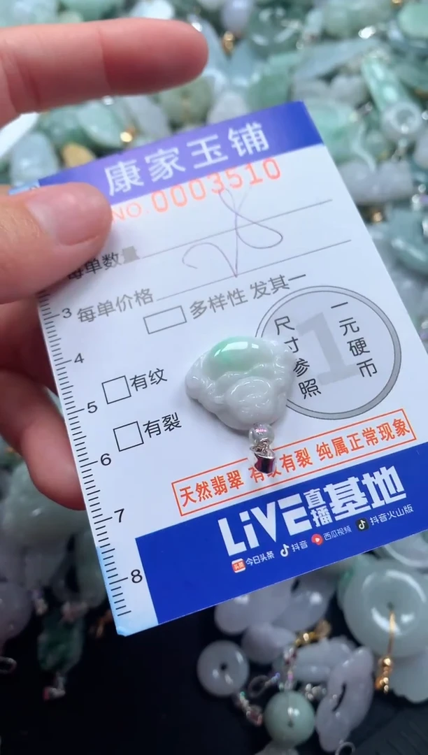 颈饰未镶嵌翡翠3510