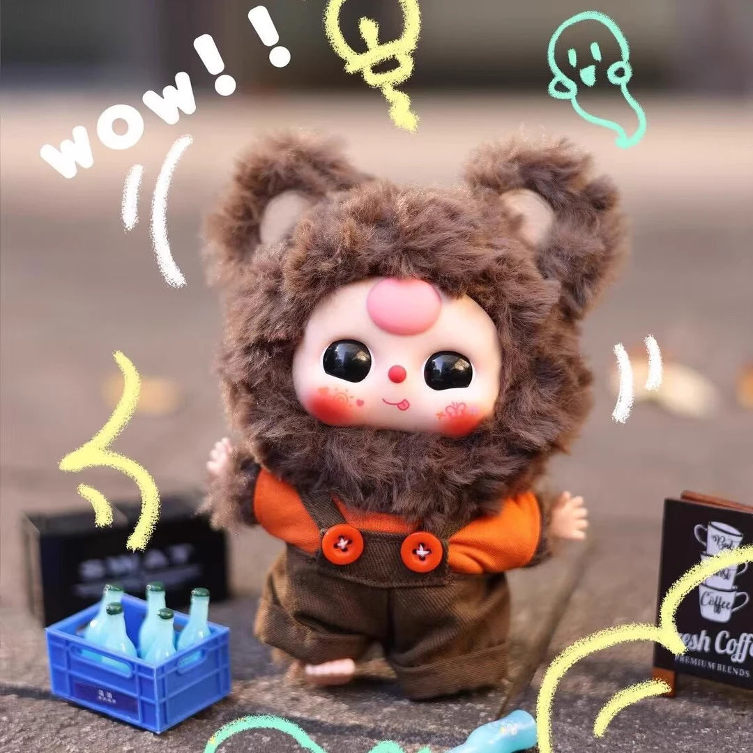 【优惠限量专享】Baby three娃三岁小可爱系列毛绒盲盒