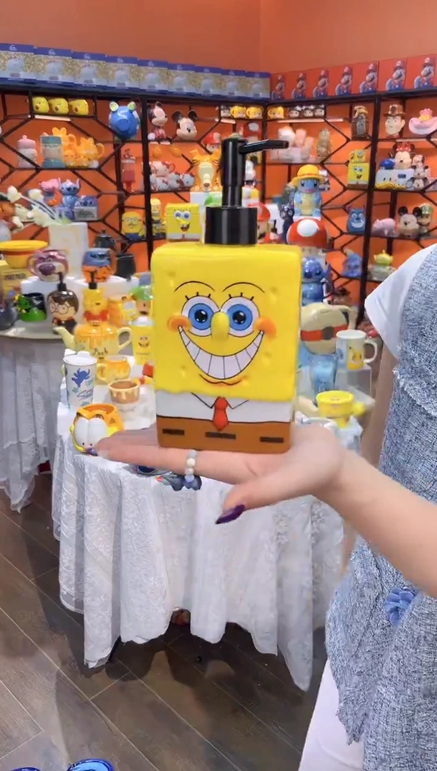 瓷片@@立体陶瓷分装按压瓶