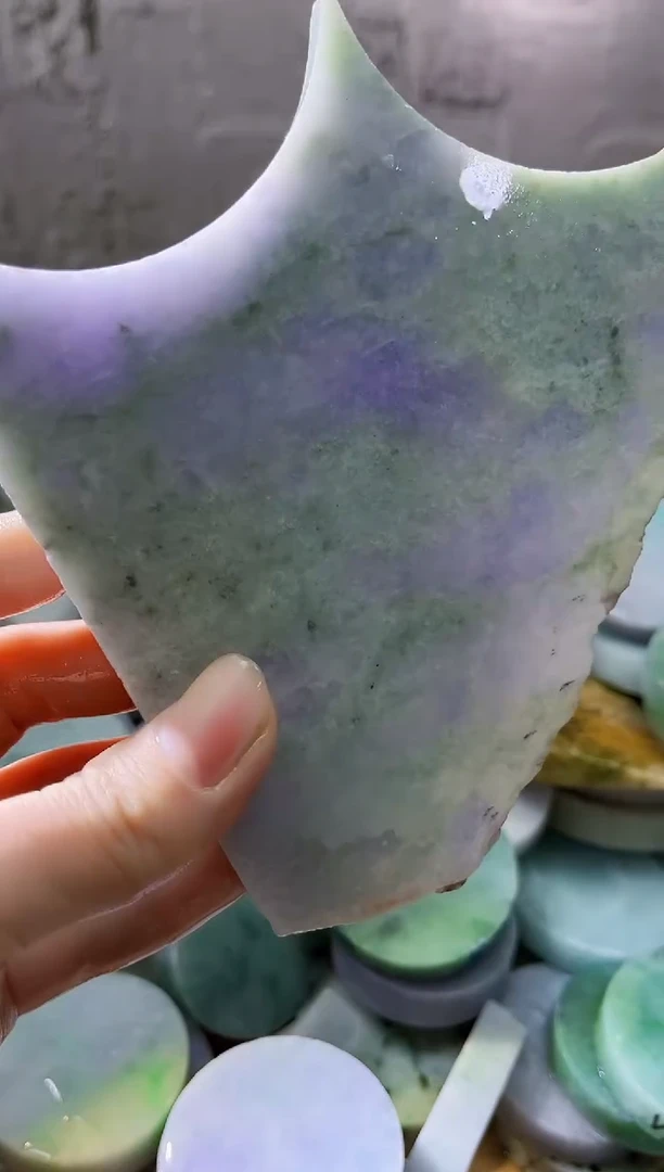 裸石翡翠天然翡翠A货石 南 531