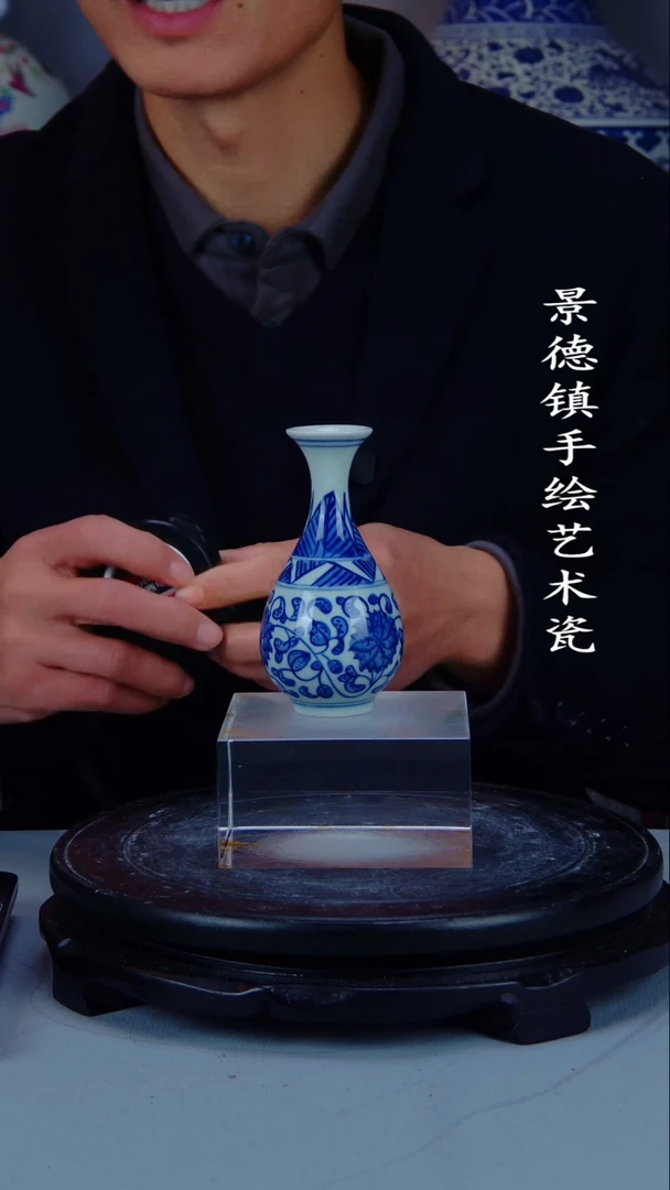 摆件景德镇手工手绘陶瓷16