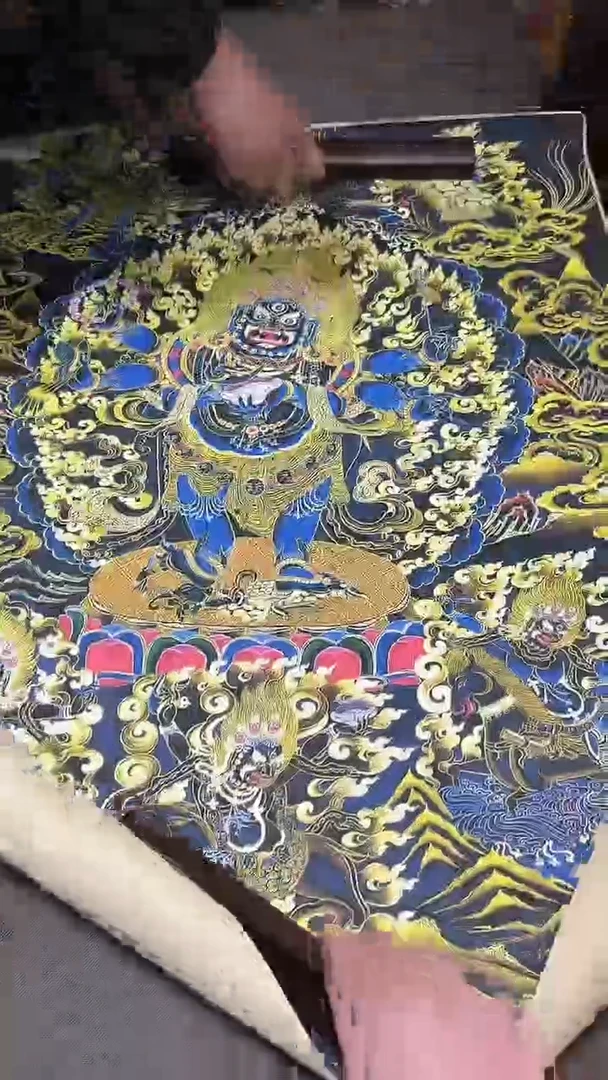 卷轴画【主播精品】高端卷轴画——唐卡AA808