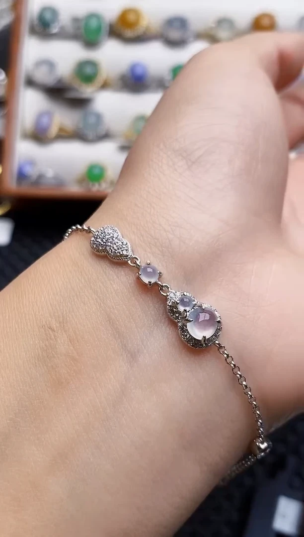 银S925镶嵌戒指翡翠6840