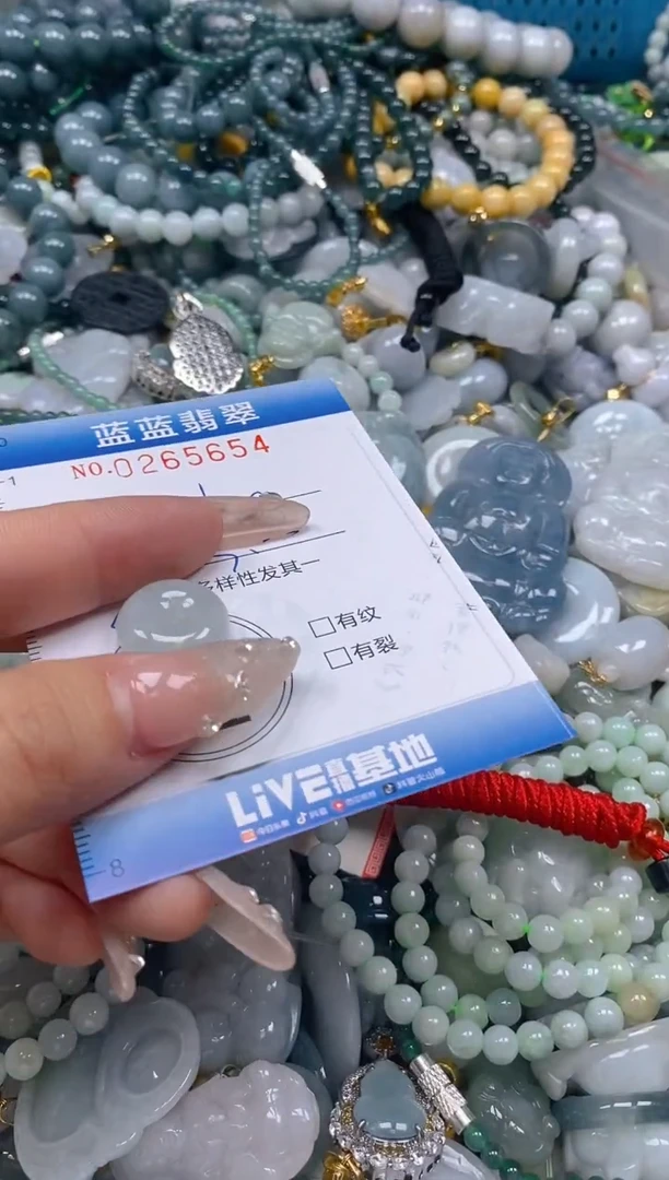 翡翠未镶嵌颈饰闪购0265654