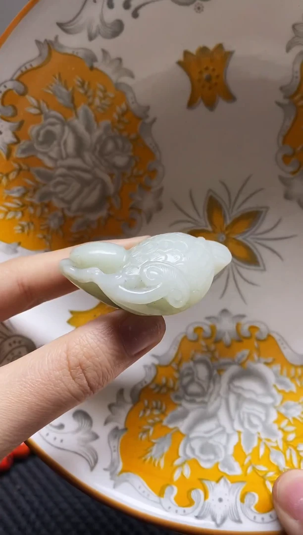 瓷片瓷片 瓷器 摆件1个