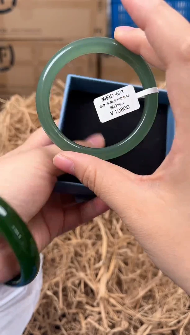 未镶嵌手镯石英质玉D621---