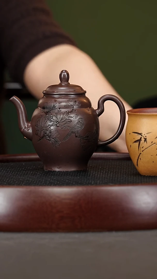 茶壶紫砂59LCH步步高升