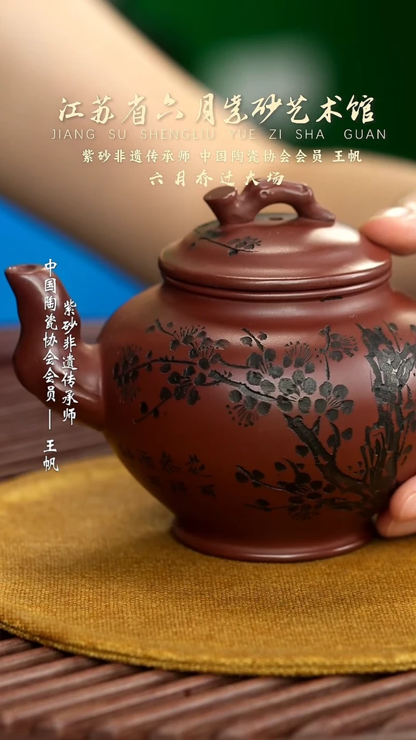 茶壶紫砂宜兴紫砂六月茶器