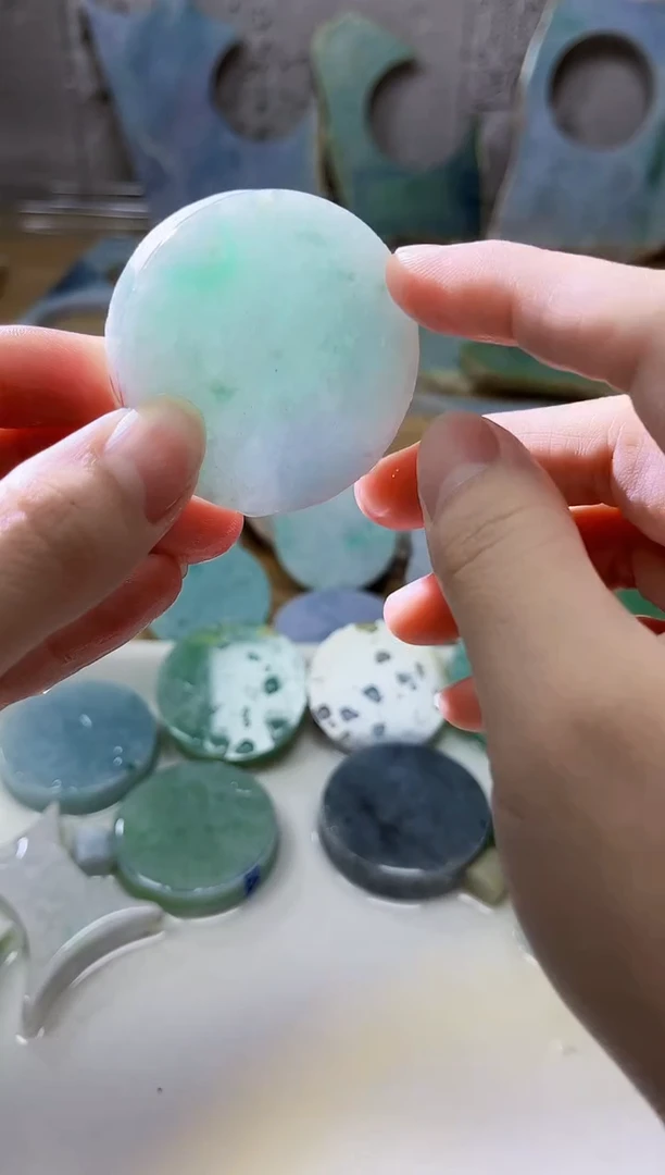 裸石翡翠天然翡翠A货108