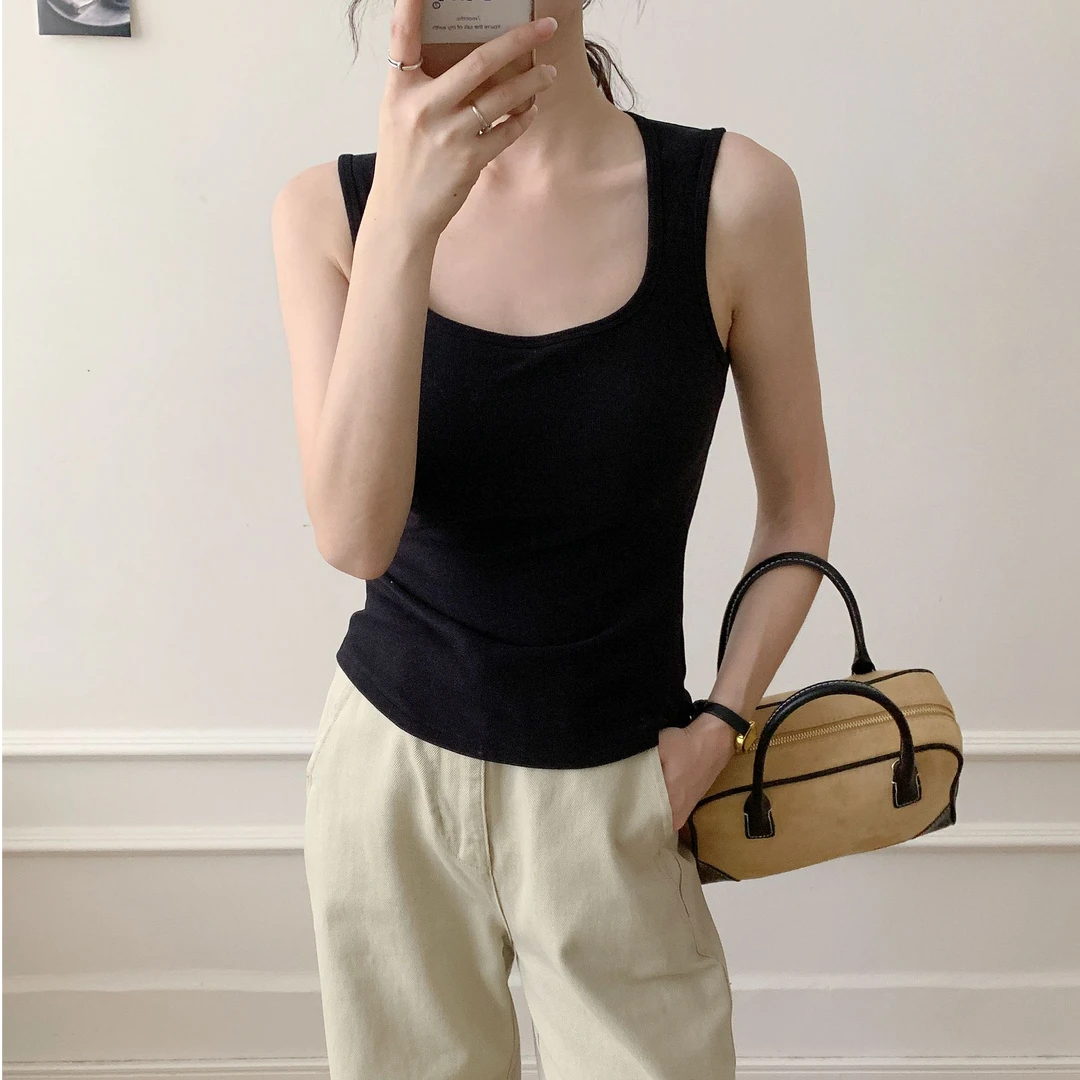 哈夫德绒锁温一体式带胸垫背心（贴身衣物NO退）