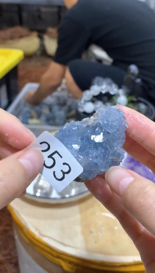摆件天青石未镶嵌zz