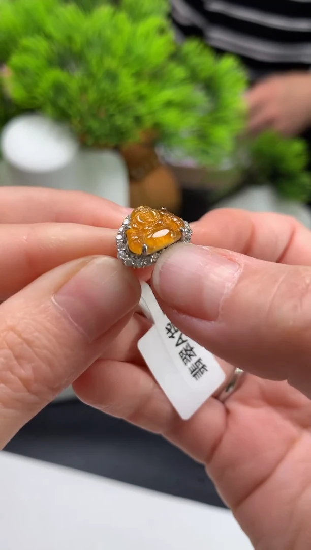 颈饰未镶嵌翡翠风**曳---102135