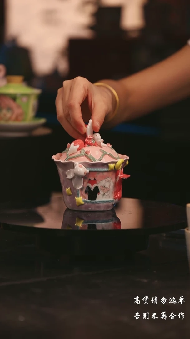 陶瓷景德镇可爱设计师款陶瓷