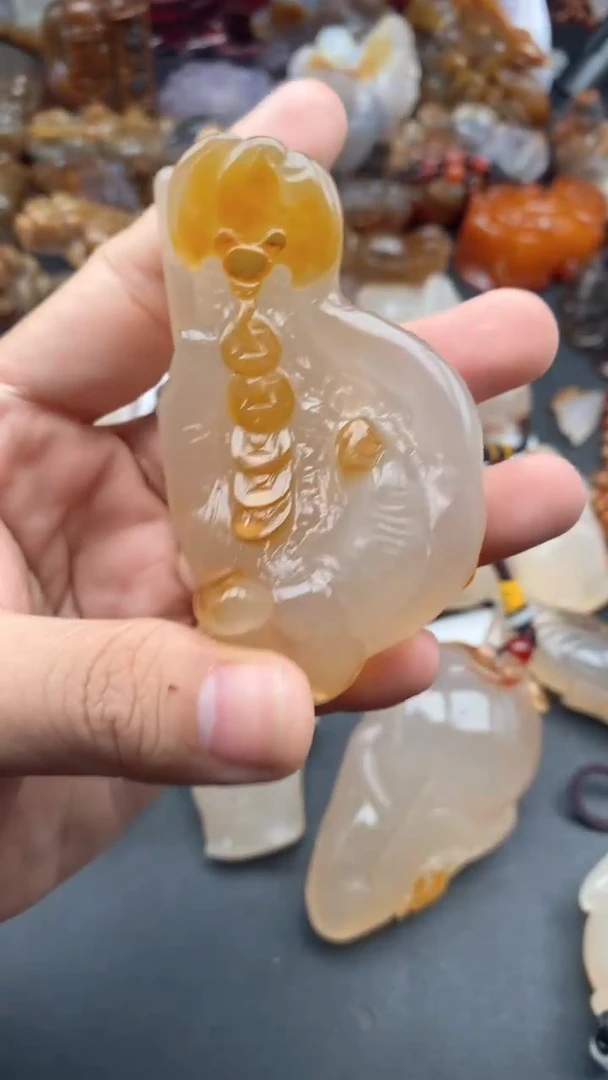 【闪购商品】玛瑙/玉髓颈饰未镶嵌11