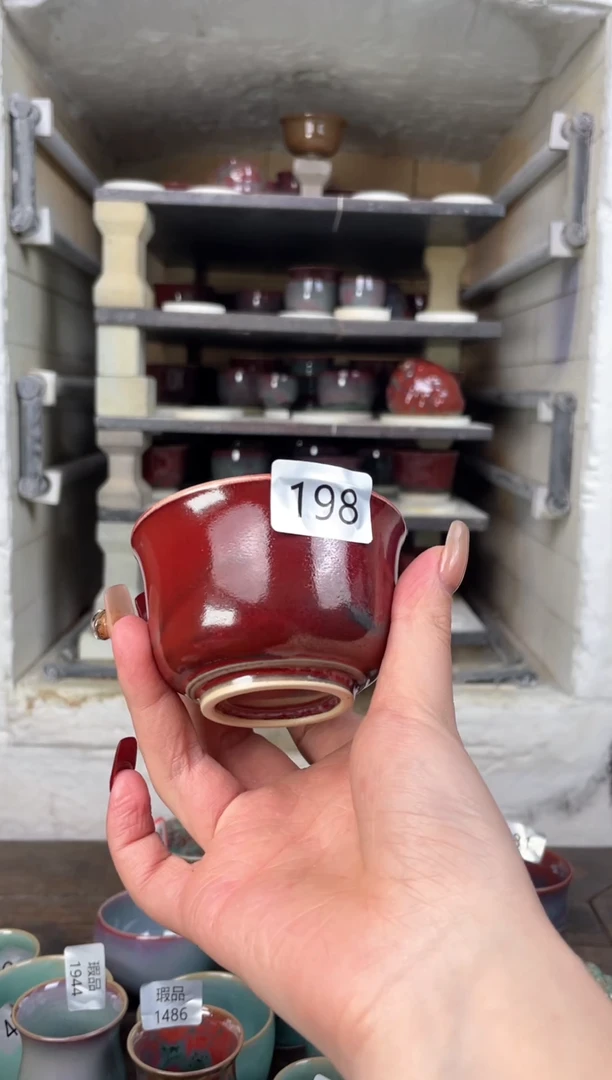 【闪购商品】摆件钧瓷窑变精品茶器