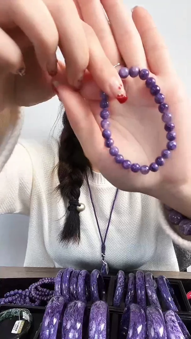 【闪购商品】查罗石手绳未镶嵌手串