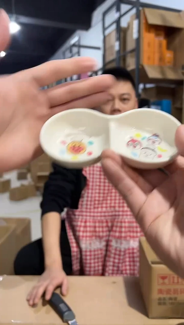【闪购商品】杯面包超人花生碟子2件套