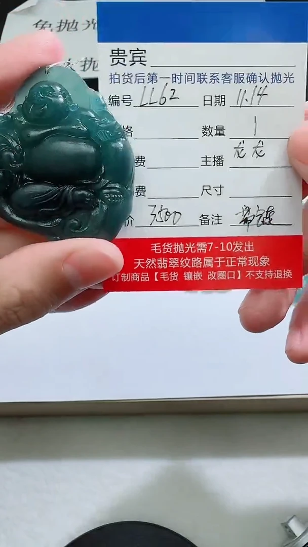 未镶嵌定制翡翠LL62翡翠吊坠-多样性发其一