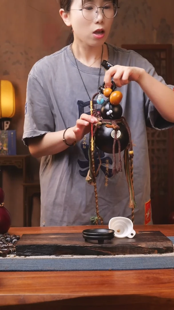 326号精品大漆葫芦防腐防渗装水茶酒