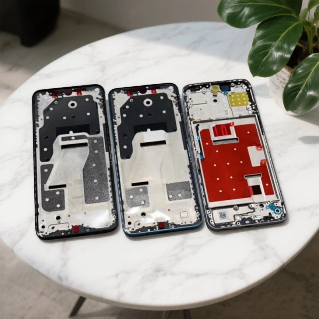 适用于华为通用米ov手机屏幕幕配件➕中框排线带框