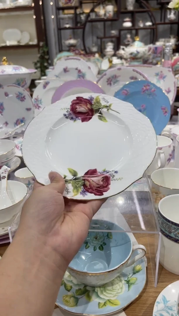 45%以上骨粉骨瓷8英寸盘