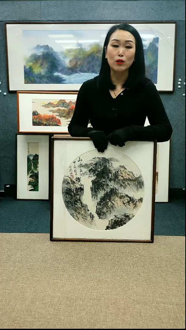 【闪购商品】国画放漏/徐正道50*50带框