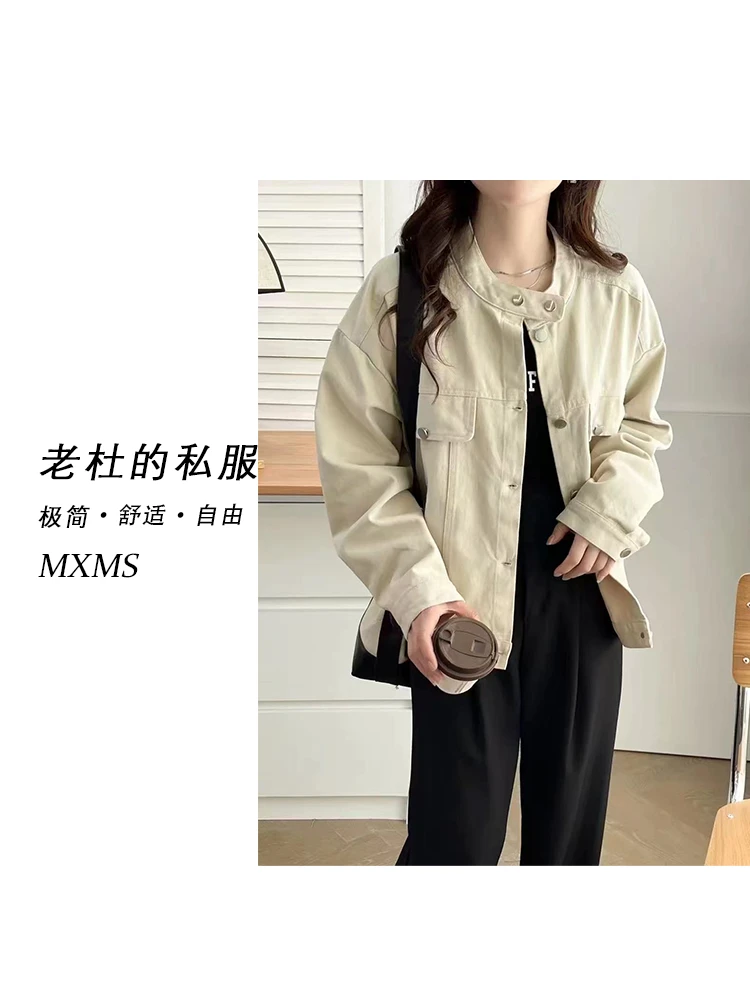 （麦欢尼）2527-“重塑美式复古态度”做旧设计百搭经典版型牛仔外套