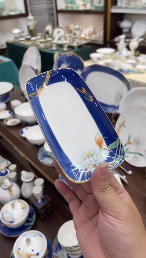 45%以上骨粉骨瓷6英寸毛巾碟