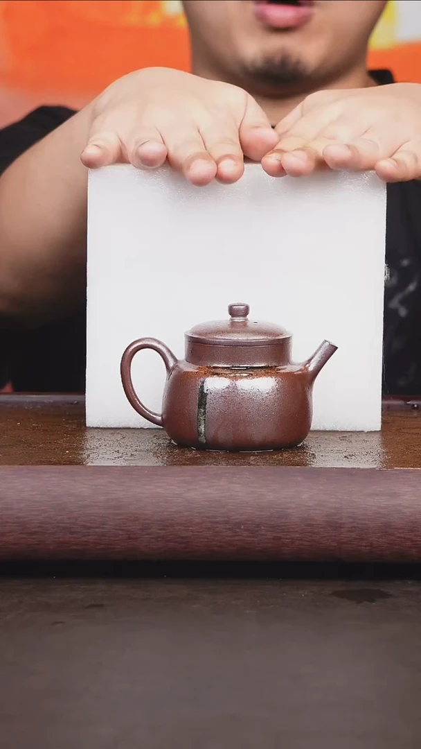 茶壶紫砂柴烧 岩心德中