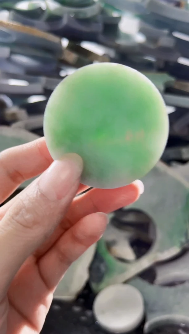 裸石翡翠 缅甸翡翠A货陈8234