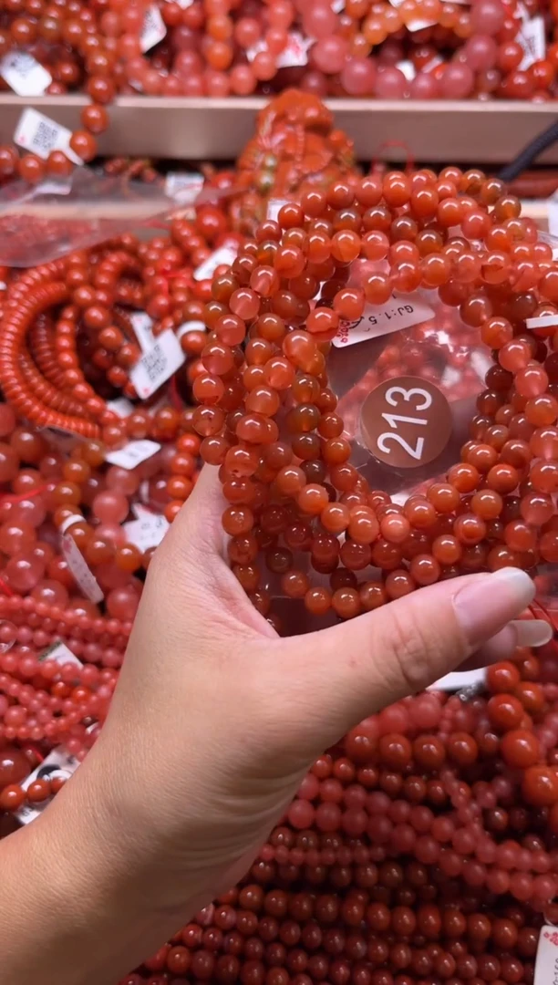 南红玛瑙未镶嵌珠宝奇石213-6随机多样性一条