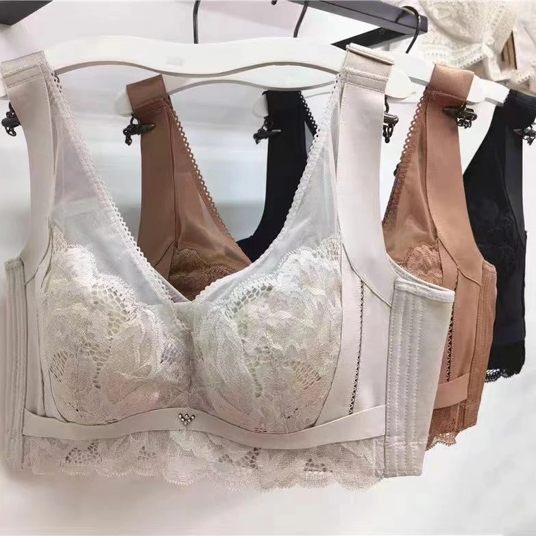 软钢圈调整内衣 大胸薄款