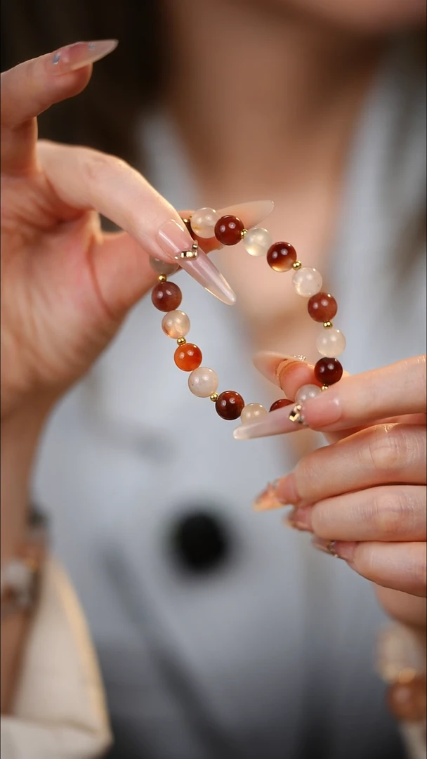 合金手串水晶兔毛