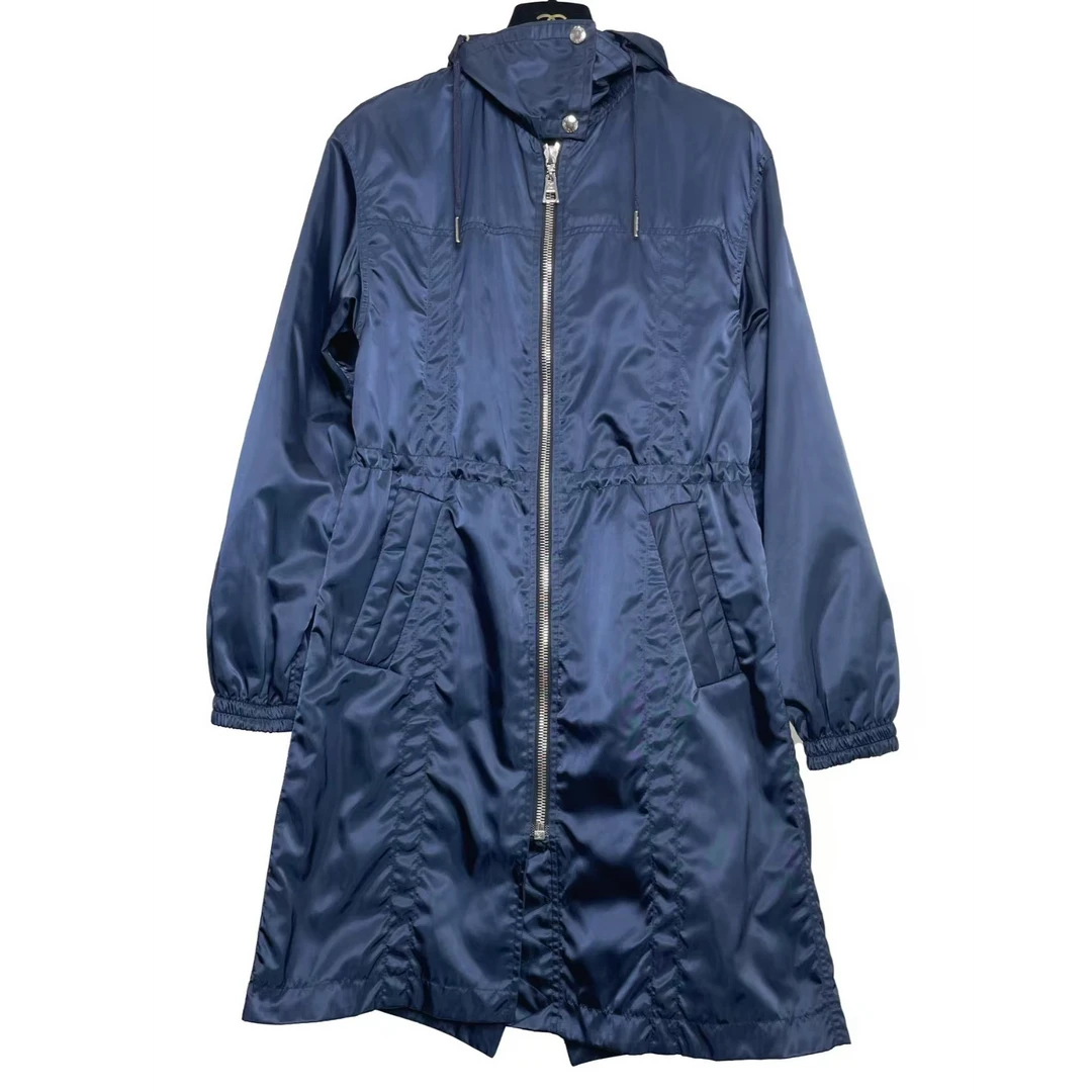 99新 LouisVuitton/路易威登 青奢荟/36码/深蓝色长外套衣//39910