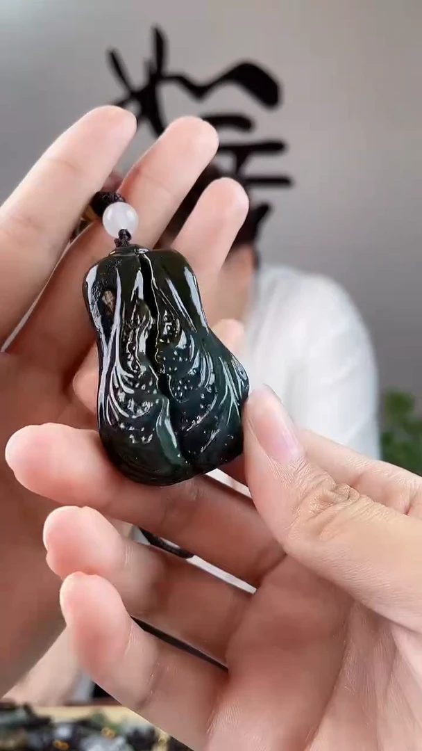 和田玉未镶嵌颈饰拍一发一，多样性发货