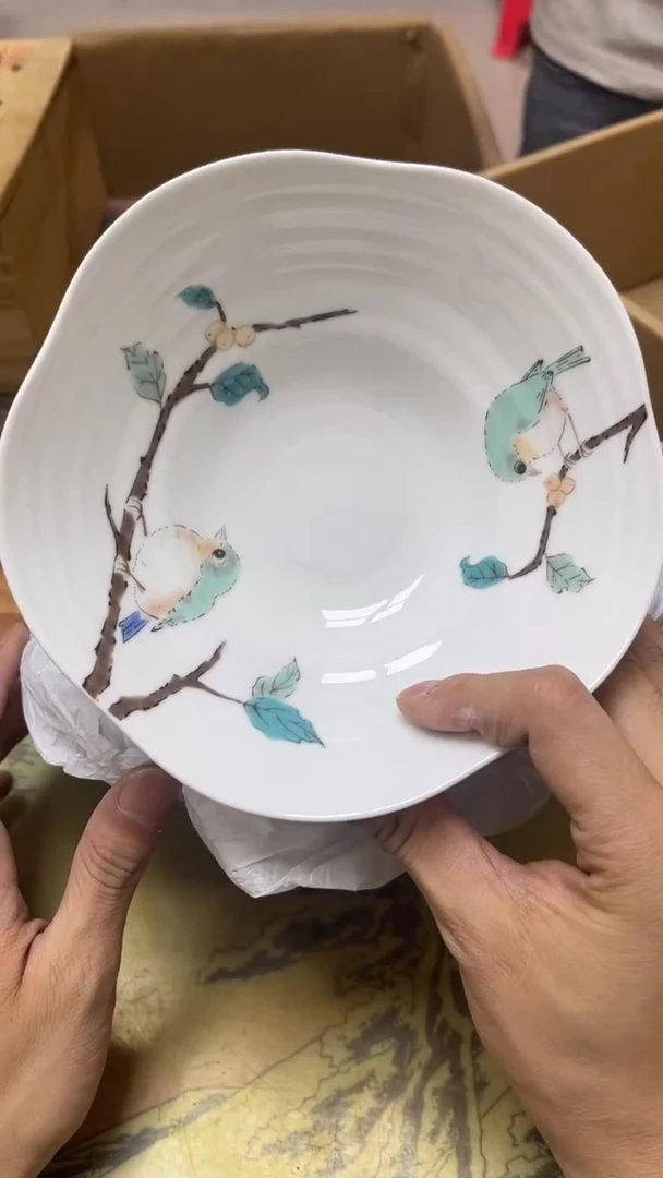 老二精选工艺品九谷青椒