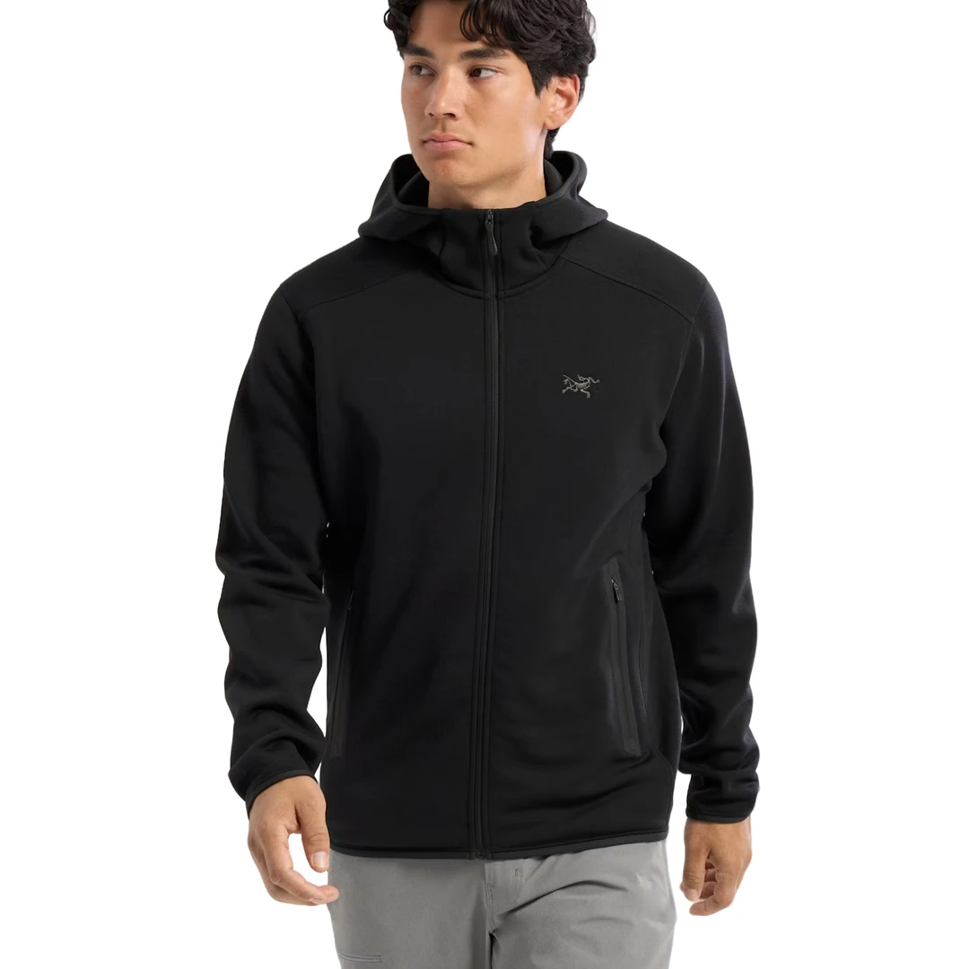 【自营保真】ARC'TERYX/始祖鸟Kyanite Hoody刺绣纯色抓绒连帽夹克