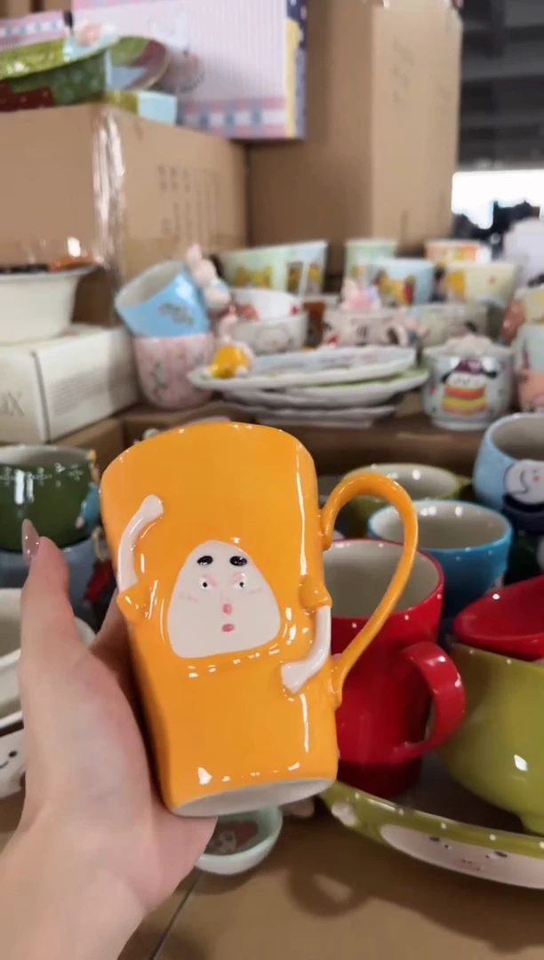 陶瓷【唯品瓷】手工手绘陶瓷直播间