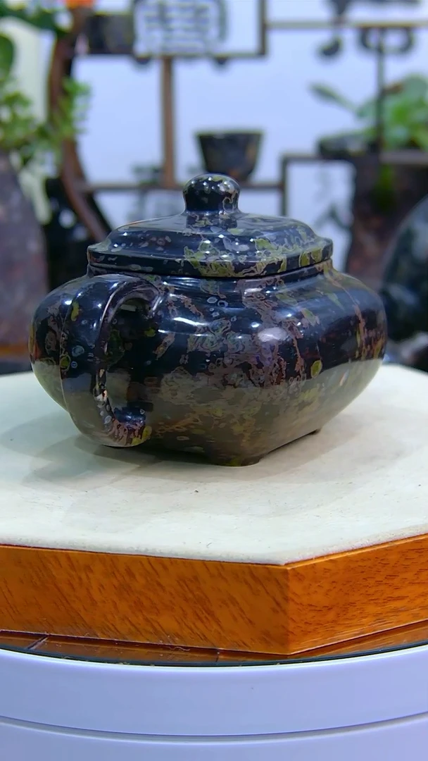 【闪购商品】奢上奢梅花玉茶具