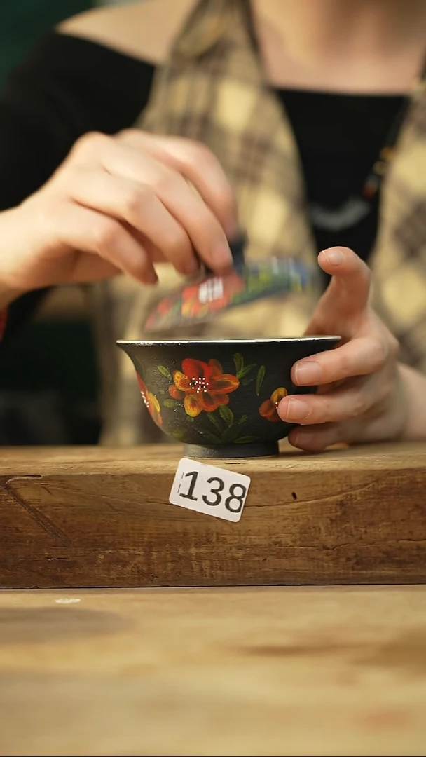 瓷片设计师手作款 油画风花卉系列！二期