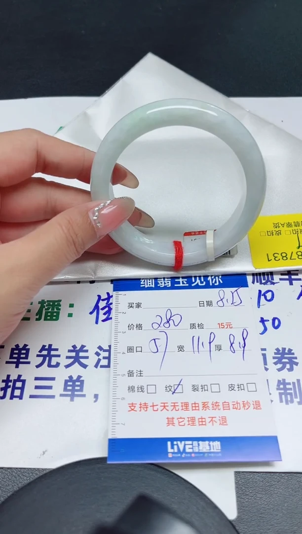 未镶嵌手镯翡翠57/000000000000
