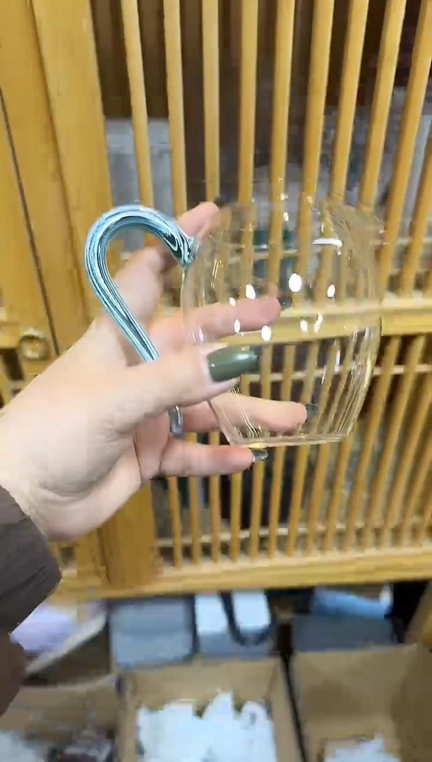 瀑布蓝怡然公道杯