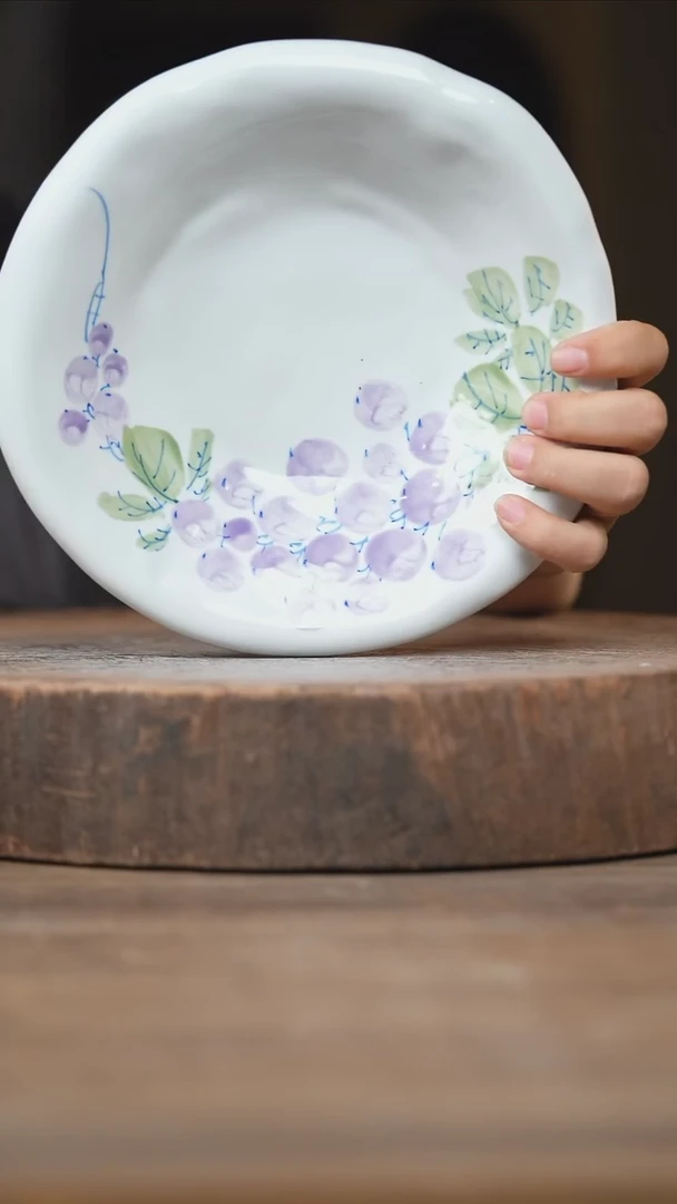 瓷片景德镇高温釉下彩（食品级）2