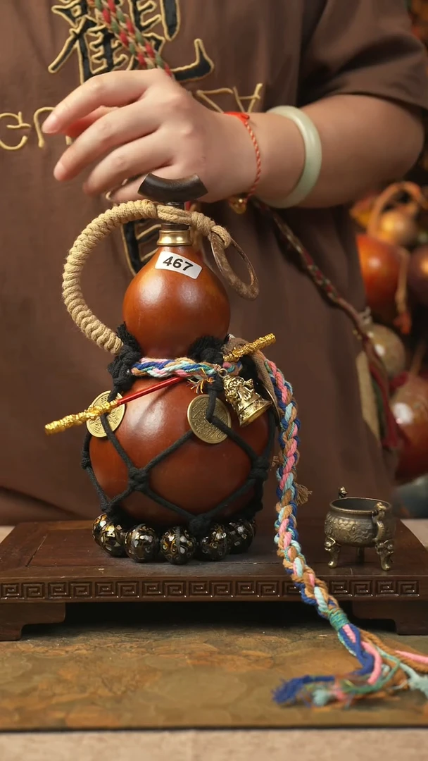 467大漆一物一拍记葫堂出品【不带手串】