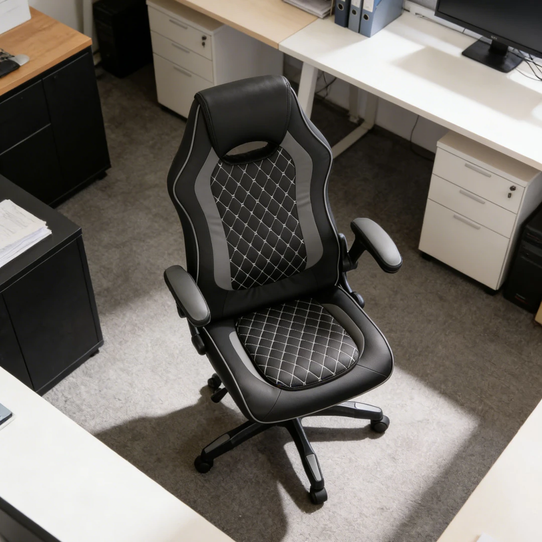 椅乐人体工学商务办公椅电脑椅