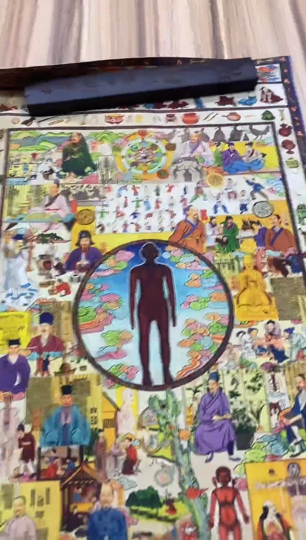 卷轴画精品挂饰 唐卡tk16033