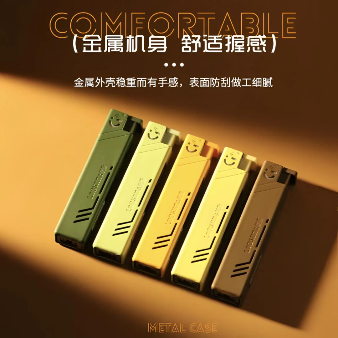 新款金属防风打火机双层耐用加厚防爆充气定制订做印字批发包邮