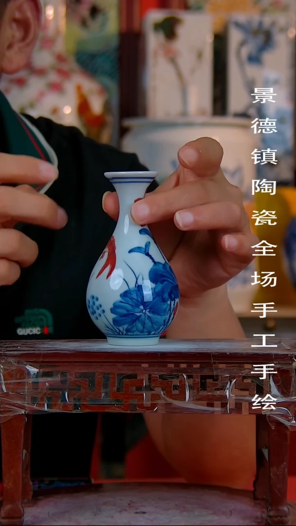 摆件景德镇陶瓷 全场手工手绘