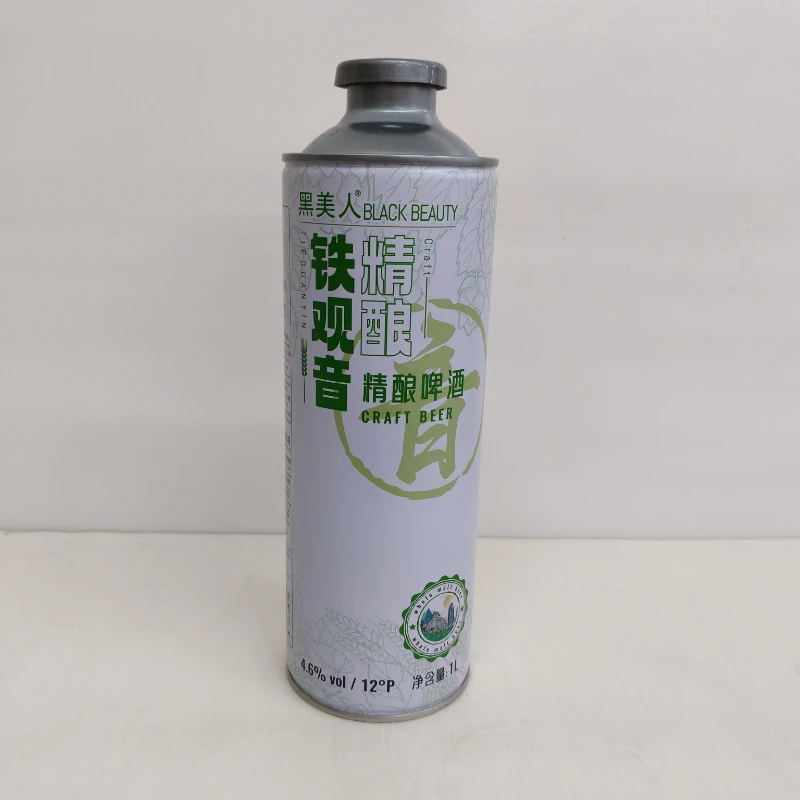 黑美人铁观音啤酒1L/瓶