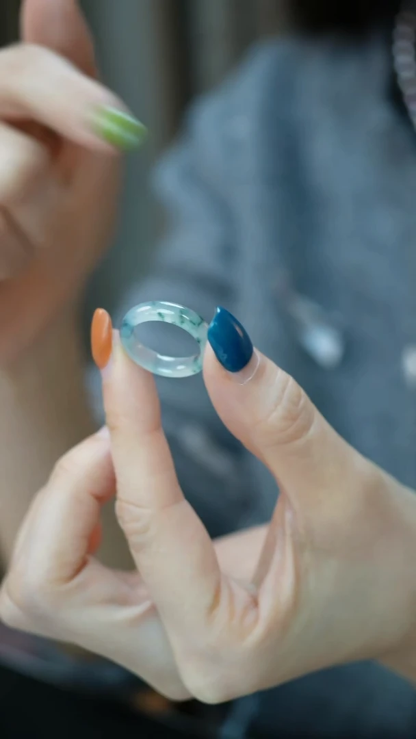 未镶嵌戒圈翡翠23-指圈/姿/1F